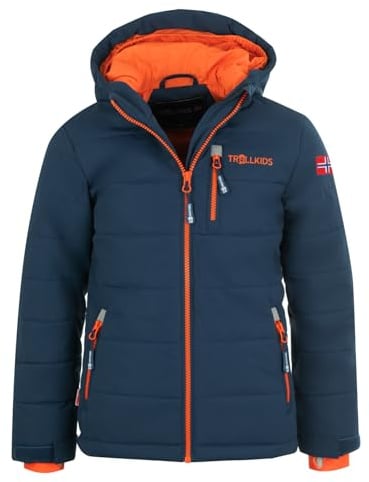 Trollkids Kids Hemsedal Snow Jacket XT 152, Mystic Blue