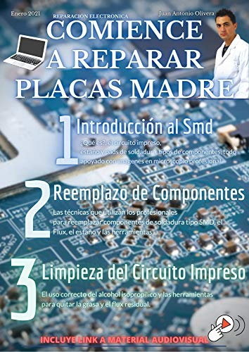 Comience a Reparar Placas Madre de Laptop y Celulares Hoy mismo: Guia basica para comenzar a aprender y reparar motherboards en curso de reparación rápido