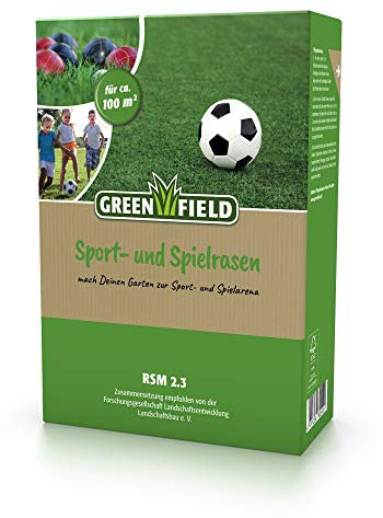 Feldsaaten Freudenberger 62512 Greenfield Sport & Spielrasen (2 kg) (Rasensamen)