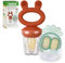 Haakaa Baby Fruit Food Feeder, Breastmilk Popsicle Molds, BPA Free Silicone Feeder for Safe Infant Self Feeding, 4 Month+(Copper)