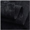 Ashtray-Hu Chenille Samtstoff Polsterstoff Meterware 150x100cm Dekostoff für Sofa, Stuhlsitzbezug, Heimwerkerarbeiten, Vorhänge, Kissen, Näharbeiten(Color:Schwarz)