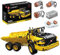 Mould King 17010 Technik Muldenkipper, Gelenktechnologie LKW Klemmblock, (6x6) ferngesteuertes Auto Klemmblock-Kit Autotransporter LKW