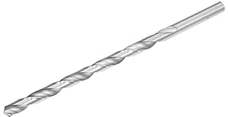 sourcing map 9mm Twist Drill Bits, High-Speed Steel Straight Shank Extra Long Drill Bit 200mm Length for Wood Plastic Aluminum