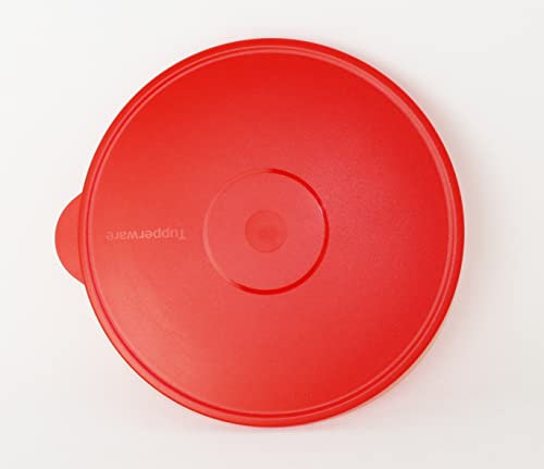 NEW TUPPERWARE - Couvercle de rechange pour carrousel D226 - Essoreuse à salade rouge 3,8 l