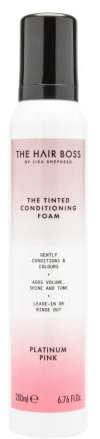 The Hair Boss Mousse revitalisante teintée Rose
