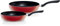 Fissler Cenit Red Juego de Sartenes, 2 Piezas, Diámetros de 24 cm y 28 cm, Sartenes de Aluminio Revestido, Antiadherente, Inducción