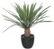 Atmosphera - Palmier Artificiel Rivi - Pot en Ciment - H52 cm