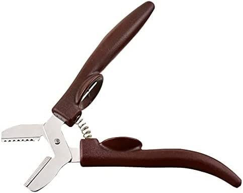 JAMNIK Casse-Noix, ouvre-Bouteille Multifonctionnel en châtaigne Clip en Noyer en Acier Inoxydable Shell Châtaigne Outil de Cuisine Pratique Casse-Noix Clip en châtaigne