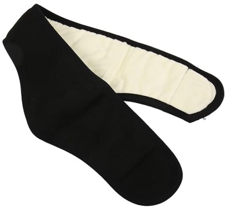 Soundproof Sleep Ear Muff Soft Cotton Cloth Lightweight Noise Cancelling Headband Earmuffs Ear Plugs for Sleeping, Study, Working, Napping, Travel(Black)