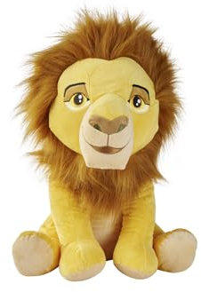 Simba Disney Plüschtier Mufasa, König der Löwen, 45 cm, speziell zum 30. Jahrestag, offizielles Disney-Plüschtier, geeignet ab den ersten Monaten des Lebens (6315870083)