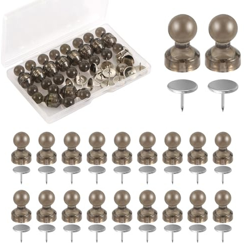 20 Sets Magnetische Reißzwecken, Reißzwecken für Wand Reißzwecken für Pinnwand Magne Tacks zum Aufhängen von Postern Bildern Zuhause Büro Schule Bedarfsartikel