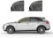 GXYNBY Sonnenschutz für die vordere und hintere Seitenscheibe des Autos für BYD e2 2023, Anti-Mücken-UV-Schutz, Auto-Sonnenschutznetz, Maschenvorhang,Front Window