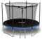 Neo-Sport Trampolin Outdoor Kinder Gartentrampolin Sicherheitsnetz Innen Leiter Gepolsterte Stangen Wetterfest Rostfrei Belastbar