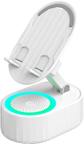 Telefon-Ladegerät mit Lautsprecher - Tablet-Halterung, Dockingstation für Telefon-Ladegerät, Lautsprecher | Leistungsstarke Audio Bluetooth Telefonhalterung mit Ladegerät, leu