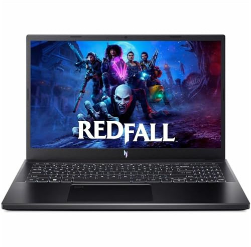 acer Nitro V Gaming Laptop, 15,6 pollici FHD IPS Display, 144Hz, processore Intel i5-13420H, 8-Core, GeForce RTX 4050, 16GB DDR5 RAM, 512GB SSD, Windows 11, BK, TWE Mouse