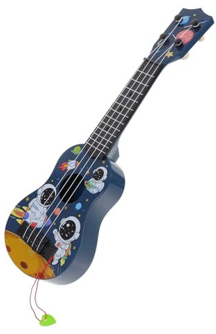 Milisten Mini-Ukulele- für musikinstrumente Musical Instruments Ukelele for Anfänger Sopran-Ukulele Ukulele- für die frühe Bildung Simulations-Ukulele Plastik