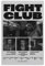Lenaeo Fight Poster Club Movie Collage Vintage Für Zimmer, Ästhetische Leinwand-Wandkunst, Schlafzimmer-Dekor Poster 12x18inch(30x45cm)