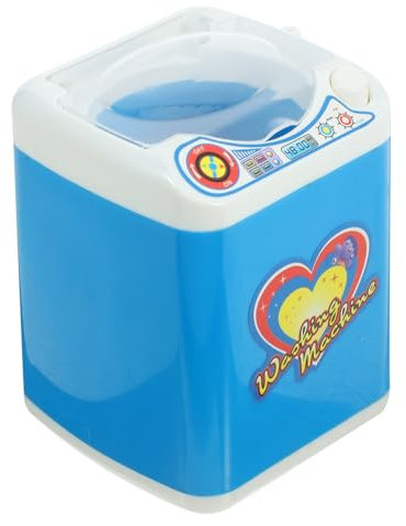 Milisten Educational Pretend Play Toy Boys and Girls Home Washing Machine Material