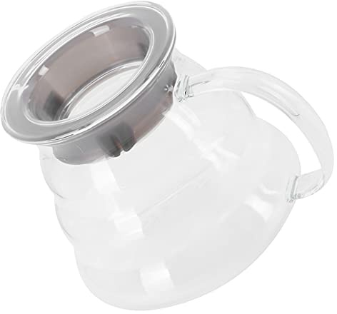Taidda Caffettiera in Vetro Caffettiera Professionale Durevole per Bancone da per Famiglie e Baristi, Caraffa per caffè Trasparente Perfetta per un Uso a Lungo Termine (11,9-13,4 once) (500ML)