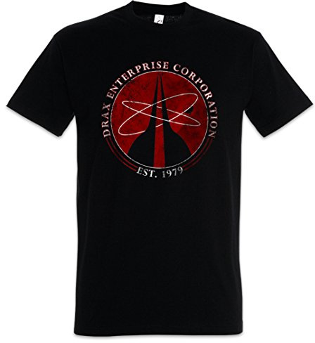 Urban Backwoods Drax Enterprise Corporation I Herren T-Shirt Schwarz Größe M