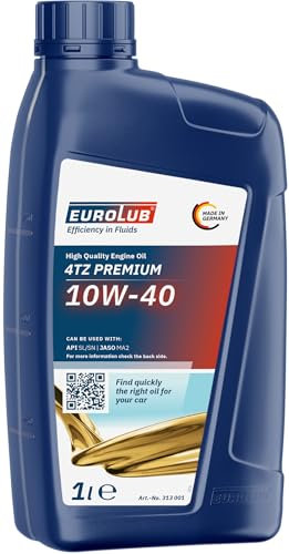 EUROLUB 4TZ PREMIUM SAE 10W-40 Motoröl, 1 Liter