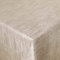 Wachstuch Robuste Leinen Prägung Pro RUND OVAL ECKIG Breite & Länge wählbar Beige Sand Eckig 100 x 100 cm abwaschbare Tischdecke Gartentischdecke