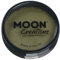 Moon Creations Maquillaje Facial y Corporal Profesional | Pintura de Color Profesional | Pintura Facial para Niños, Adultos, Disfraces, Festivales, Halloween ejercito verde 36g