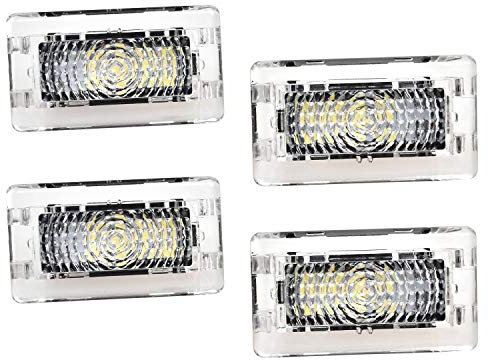 Ultra-bright Interior LED Lights Bulbs Kit Trunk Frunk Lamp Easy-Plug for Model 3 Model S Model X (4 Pack)