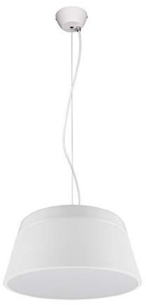 Trio Leuchten Pendelleuchte Baroness 308900331, Metall Weiß matt, Acryl weiß, exkl. 3x E27 [Energieklasse A+]