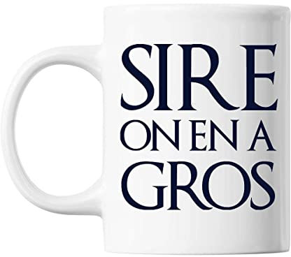 Mug Sire on en a gros Perceval Karadoc Blanc