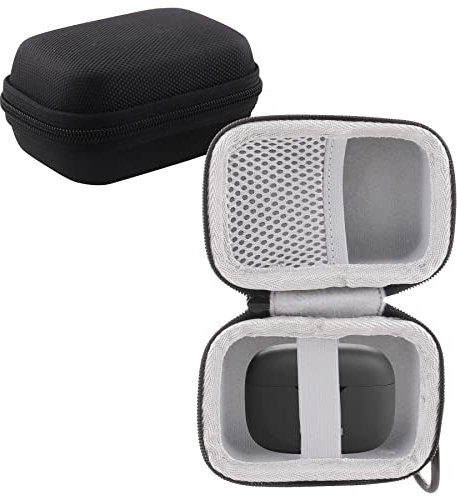 WERJIA Hard Carrying Case Compatible with JBL Tune 230NC TWS / Tune 130NC TWS True Wireless Headphone (Black)