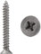 FASTON® Blechschrauben mit Senkkopf und Kreuzschlitz H 3,5x70 mm Edelstahl A2 V2A (100 Stück) DIN 7982/ ISO 7050 Form C mit Spitze Selbstschneidend Phillips