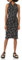 Amazon Essentials Robe Encolure Cache-Cœur Croisé Sur La Nuque sans Manche Femme, Noir Jaune Floral, M