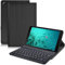 ERY Cover Tastiera per Huawei MediaPad M5 Lite 10.1 Pollici Modello BAH2-W19/BAH2-L09, Tastiera Italiana Wireless Magnetica Staccabile, Cover Stand Multi-Angolo Sottile,Nero