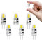 I-SHUNFA G4 LED Lampen kaltweiß 6000K 12V 1.2W LED Birnen ersatz 15w halogen Glühbirne, für Schlafzimmer, Küche Dunstabzugshaube, Esszimmer, Büro(6er Pack)