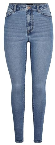 PIECES Female Skinny Fit Jeans PCDANA MW