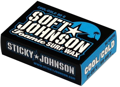 Soft Johnson Foamie Soft board and body board surf Wax - Cool / Cold 90gr