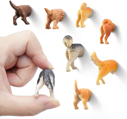 Add a Playful Twist to Your Fridge with Our Hilarious Wild Animal Butt Magnets - Unleash The Laughter with These Whimsical Home Refrigerator Magnets for All Ages (Dog Butts)