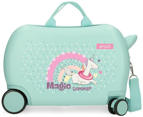 Enso Magic Summer Kinderkoffer aus ABS, multidirektionale Doppelrollen, vielfältige Einsatzmöglichkeiten