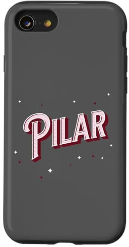 Carcasa para iPhone SE (2020) / 7 / 8 Nombre Pilar personalizado