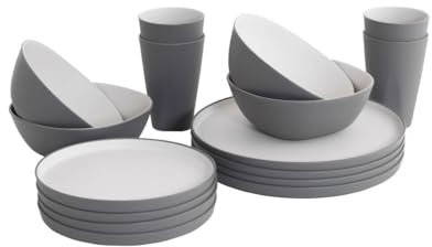 Outwell Gala 4 Person Dinner Set