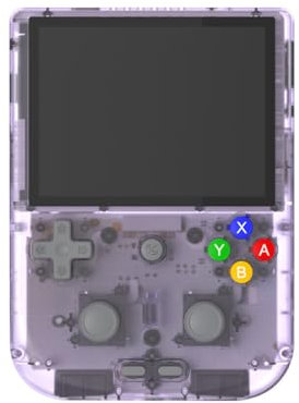 NULA RG405V Retro Handheld Spielkonsole mit 4000+ Spiele, 4+128G mit 256G TF Karte Android 4-Zoll Handheld Emulator Video Spielkonsole für Kinder Erwachsene, Unterstützt WiFi Bluetooth