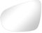Mingke Spiegelglas Ersatz für Volkswagen (VW) Golf 6 MK6(VI) 5K1,517,AJ5 2008-2013,TOURAN 1T3 2010-2015 Links Fahrerseite Beheizbar Außenspiegel Glas mit Trägerplatte