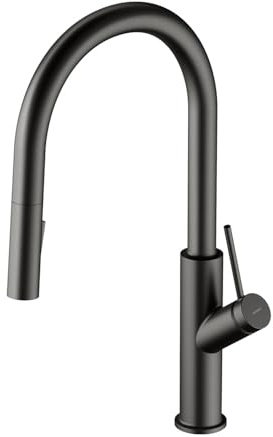 Omnires BE6455GR, Küchenarmatur BEND, Graphite