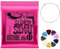 Scettar Gitarrensaiten aus Legiertem Stahl, Medium, für Gitarre - Universell für Akustik und E-Gitarren - Hochwertige Saiten und Plektrum-Set - Super Slinky