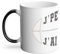 Mug Thermo-réactif Tasse Magique - J'Peux Pas J'ai Rugby - 325 ml