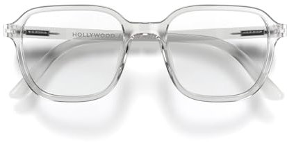 LONDON MOLE® Hollywood Lesebrillen | Stylische quadratische Lesehilfen | Herren, Damen, Unisex | Federbügel