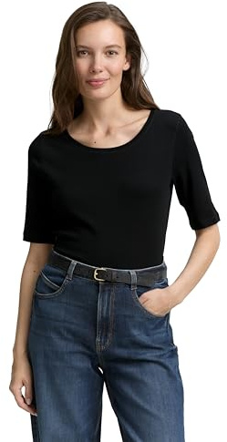 Tom Tailor Damen 1047728 Basic T-Shirt (1er Pack)