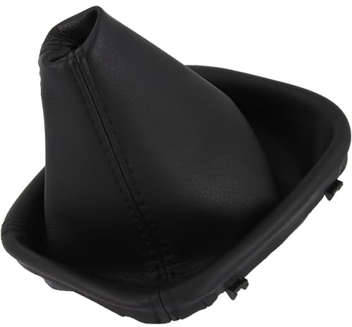 Schaltsack Schaltgetriebe passend für MB W203 W203, 2000-2007, Plug & Play, Schaltmanschette, mit Rahmen, schwarz