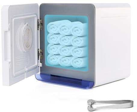 8L Hot Towel Warmer Cabinet, 3 In 1 Professional Towel Heater with LED Temperature Display Setting and Aroma Box for Spa, Massage, Salon and Nail Art